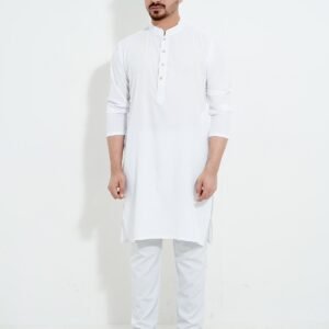 Premium White panjabi